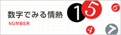数字で見る情熱